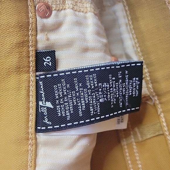 7 For All Mankind High Rise Denim Pants - Picture 5 of 6